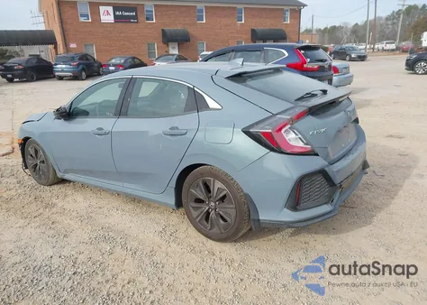 2018 Honda Civic Ex из США, поврежденный, VIN SHHFK7H57JU202722